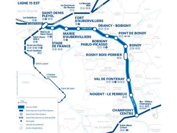 Grand Paris Express ligne 15 est Grand Paris Express ligne 15 est